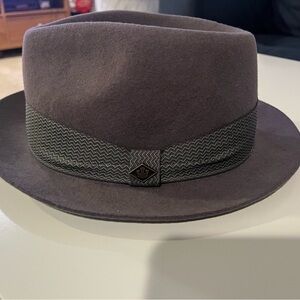 Goorin Bros Brownish- Gray Color Fedora Hat